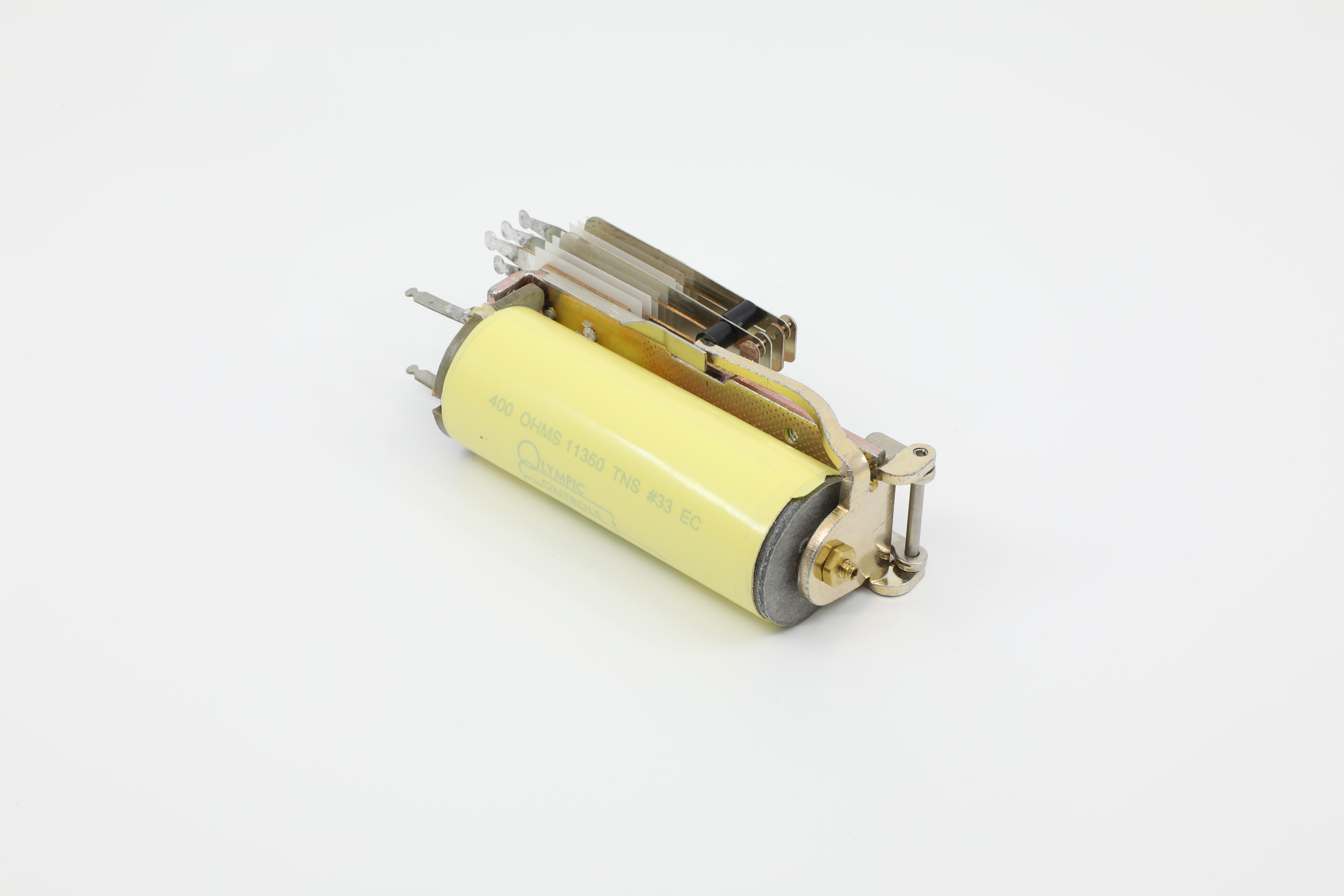 OCC relay with terminal connections, detail view